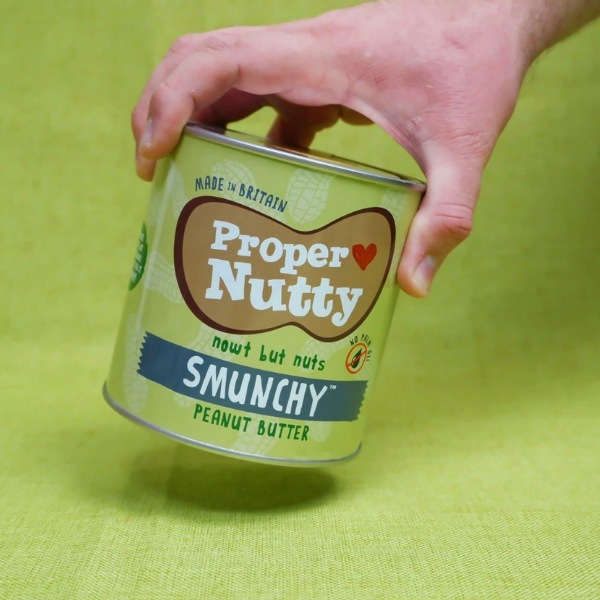 Proper Nutty| Artisan Smooth & Crunchy [Smunchy]| Peanut Butter| 100% Peanuts |1kg Tin|