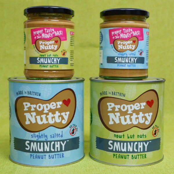 Proper Nutty| Artisan Smooth & Crunchy [Smunchy]| Peanut Butter| 100% Peanuts |280g glass jar|